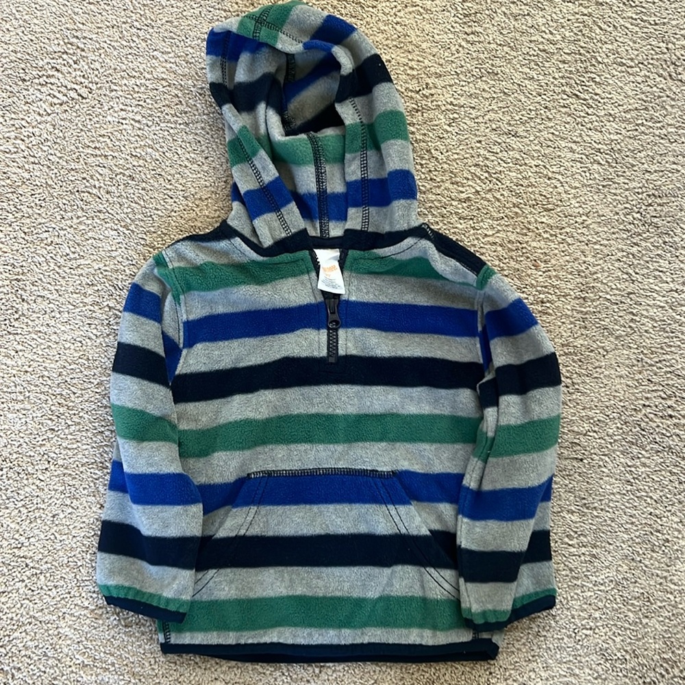 Gymboree 2T fleece hooded sweatshirt. Great condition